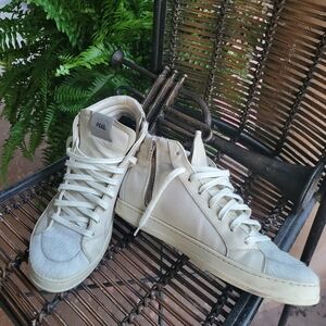 P448 Skate Hightops Fur Accents MADE IN ITALY